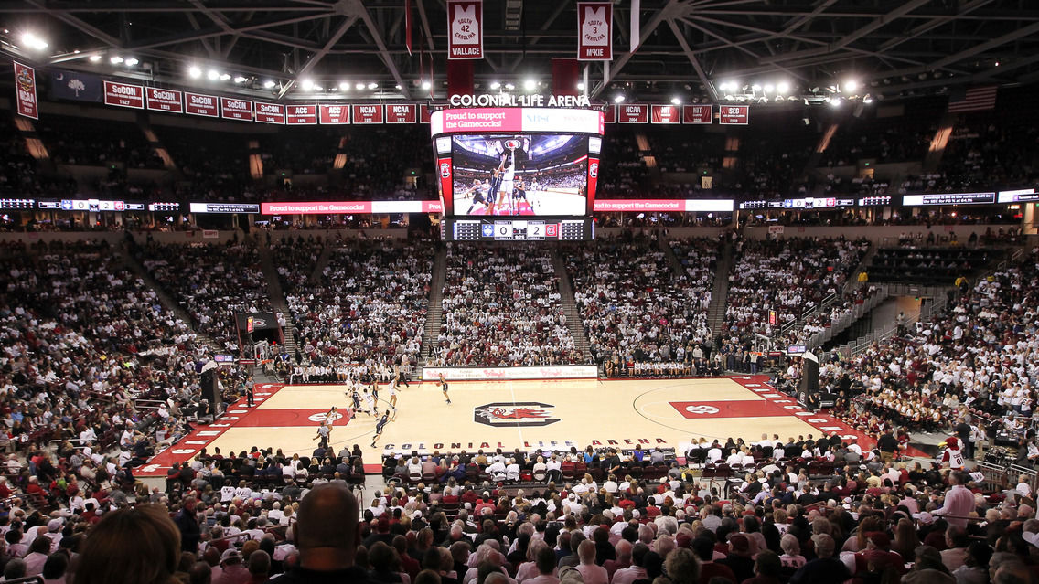 University of South Carolina Gamecocks Women's Basketball vs. Univ of Maryland Terrapins Womens Basketball - Nov. 18
